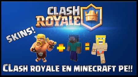 Skins Clash Royale Para Minecraft PE!