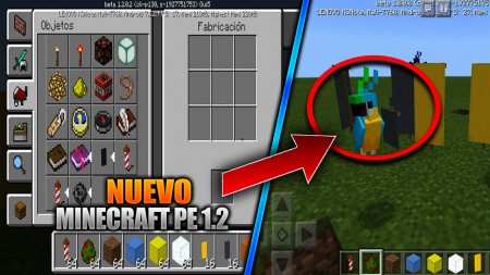 Nuevo Minecraft PE 1.2 Build 1 Descarga